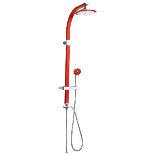 Душевая стойка Creavit SH771 настенная цвет красный
