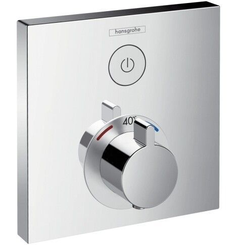 Смеситель Hansgrohe ShowerSelect 15762000 встраиваемый в стену хром с термостатом