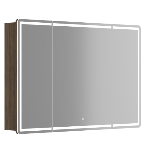 Зеркало-шкаф Sancos Mirror MI120ECH 120х70 подвесной цвет коричневый