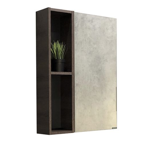 Зеркало-шкаф Comforty Франкфурт 00004150528CF 60х80 подвесной цвет коричневый