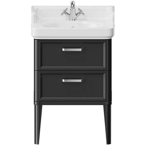 Тумба под раковину Kerama Marazzi POMPEI PO.N.60.2\BLK 60х50 напольная цвет черный