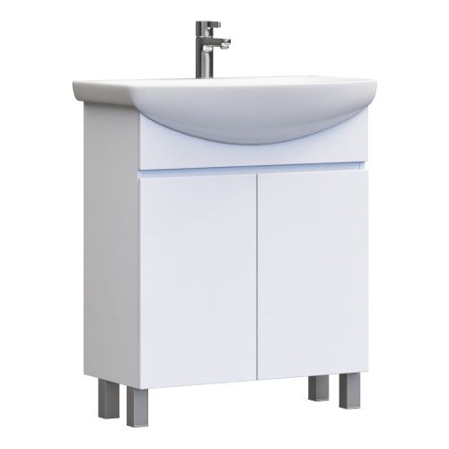 Тумба под раковину Vigo Wing tn.WIN.BAL.70.2D белый 70х30 напольная цвет белый