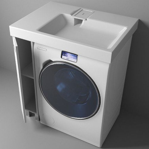 Тумба с раковиной Эстет Riga Luxe ФР-00009657 20х60 напольная цвет белый