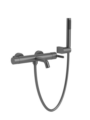 Смеситель для ванны AltroBagno Unione AltroBagnoUnione0222GM настенный оружейная сталь