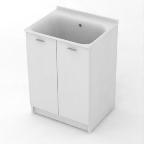 Тумба с раковиной Kerasan Aquadom 9166K3*0 60х50 напольная цвет белый