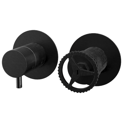 Смеситель для душа Remer Chrono CH92ZPCFP встраиваемый в стену черный