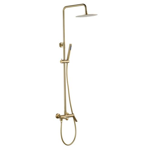 Душевая стойка Esko ST1425SHAGold настенная цвет золото
