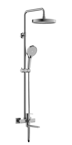 Душевая стойка Belz B813 B24813-1 настенная цвет серый