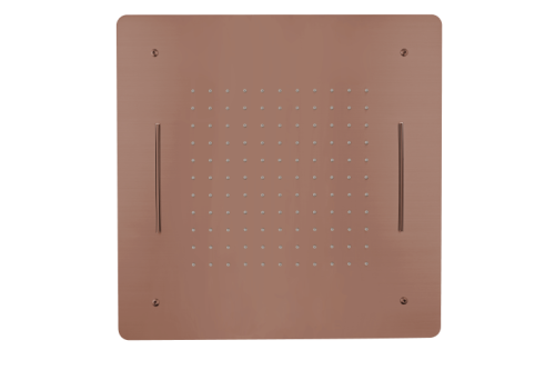 Верхний душ Boheme 428-BRB 60х60 бронза