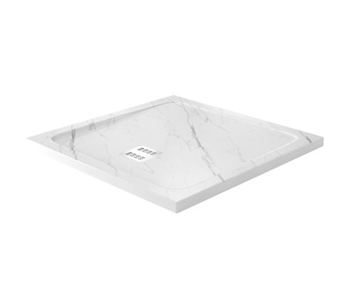 Душевой поддон из искусственного камня Wasserkraft Rhin 44T 44T03 90х90 белый