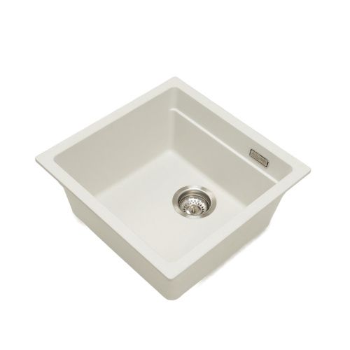 Кухонная мойка Grandex Aqua 500101 45х45 цвет белый поверхность матовая