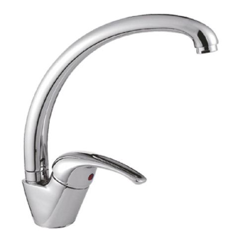 Смеситель для кухни Cron CN4129 на мойку хром