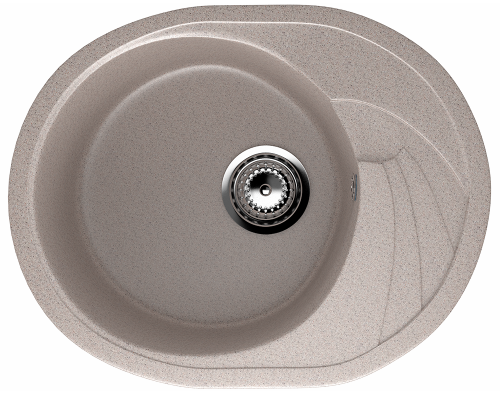 Кухонная мойка Ulgran Classic U-403-302 60х45 цвет бежевый