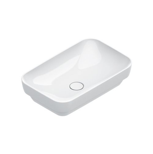 Раковина керамическая Catalano Green 424600001 60 см встраиваемая цвет белый без отверстий под смеситель