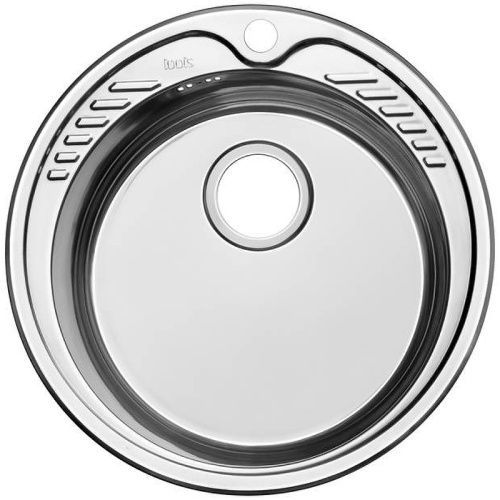 Кухонная мойка Iddis Suno SUN51S0i77 50х50 цвет серый поверхность глянцевая