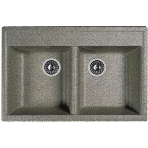 Кухонная мойка Dr.Gans Астра 780 25.060.E0780.409 80х50 цвет серый поверхность матовая