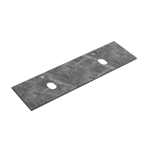 Столешница Sancos TT160A1X 160х50 накладная цвет серый