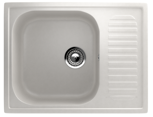 Кухонная мойка Ulgran Classic U-202-341 65х50 цвет белый