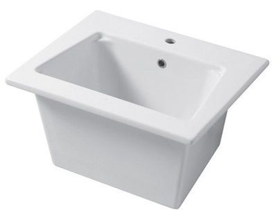 Раковина керамическая Disegno Ceramica Landscape MX06050101 60х50 накладная цвет белый