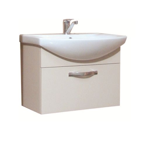 Тумба под раковину Aquaton Ария 1A134001AA010 60х30 подвесная цвет белый