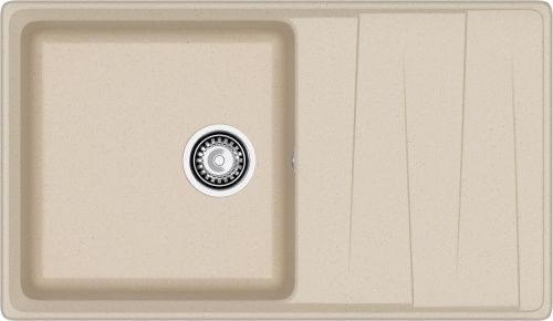 Кухонная мойка Granfest Level LV-860L кашемир 85х50 цвет бежевый поверхность матовая