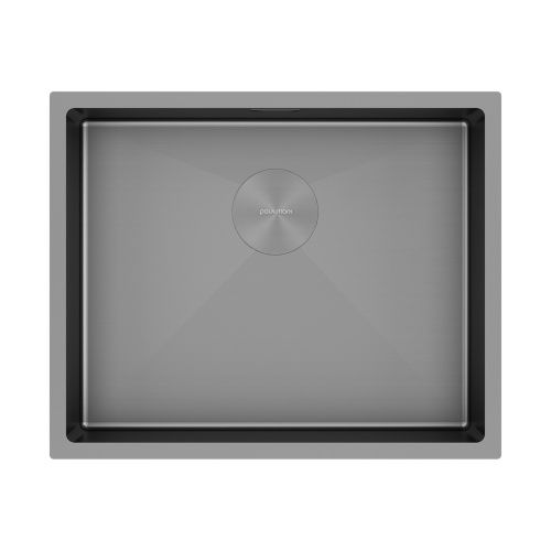 Кухонная мойка Paulmark NEXT 54 UNI PM215444-MG 50х40 цвет серый поверхность матовая