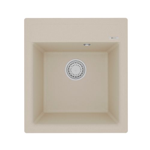 Кухонная мойка LeMark Hanka 450 9910008 45х50 цвет бежевый поверхность матовая