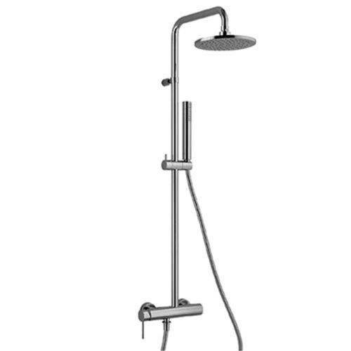 Душевая стойка Fantini Nostromo 86 02 8130 настенная цвет хром