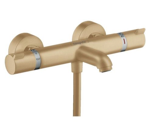 Смеситель Hansgrohe 13114140 настенный бронза с термостатом