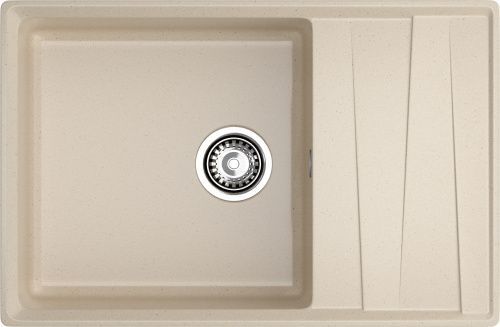 Кухонная мойка Granfest Level LV-760L кашемир 75х50 цвет бежевый поверхность матовая