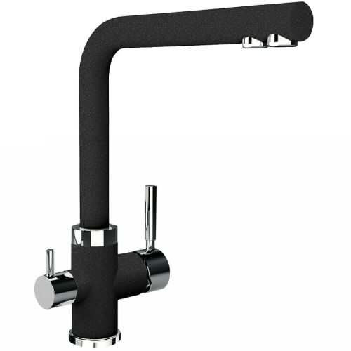 Смеситель для кухни Florentina Арес 333.19H.2123.102 на мойку черный