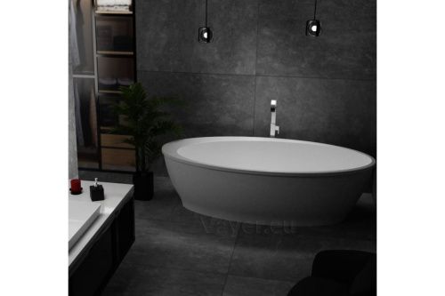 Ванна акриловая Vayer Boomerang Гл000010198 195х100 отдельностоящая овальная
