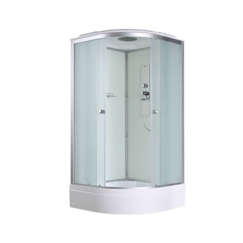 Душевая кабина AvaCan D D3090 90х90 четверть круга с крышей ориентация универсальная