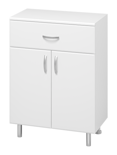 Тумба Misty Э-Люс07060-011 60х35х72 напольная цвет белый