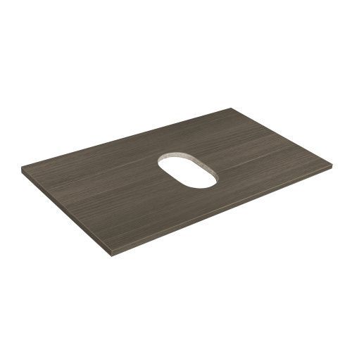 Столешница Roca THE GAP A857419402 80х50 накладная цвет коричневый