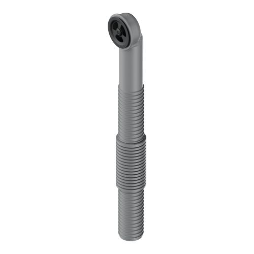 Сменный круглый слив-перелив для мойки Omoikiri OV-1-R 4998041 серый