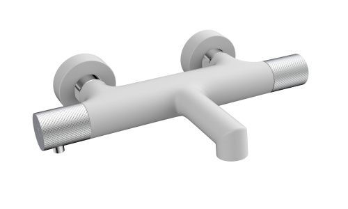 Смеситель для ванны AltroBagno Intento AltroBagnoIntento0217MW настенный белый