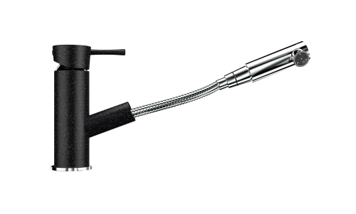 Смеситель для кухни Ulgran Classic U-009-308 на мойку черный