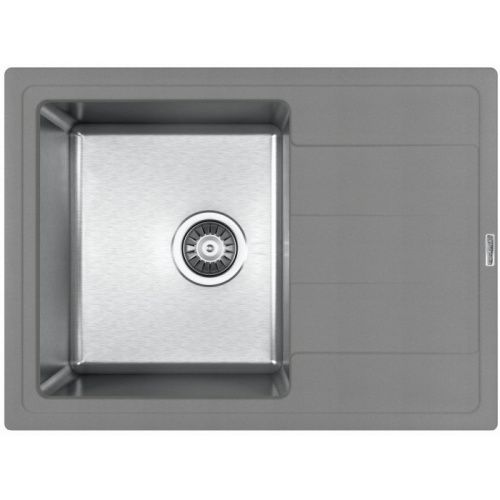 Кухонная мойка Florentina Комби 650 21.390.B0650.307 65х50 цвет серый поверхность матовая