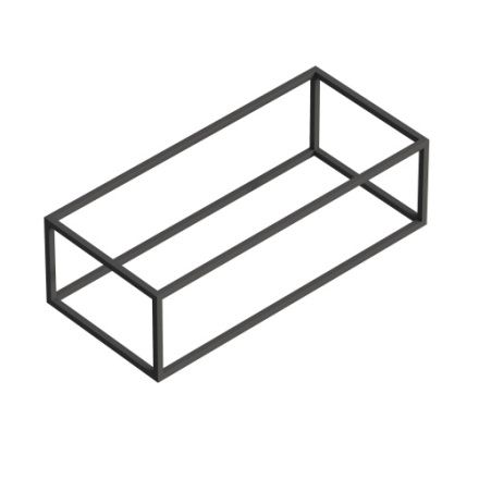 Каркас под раковину Cezares CADRO CADRO-100/46/30-1C-SO-MET-ST