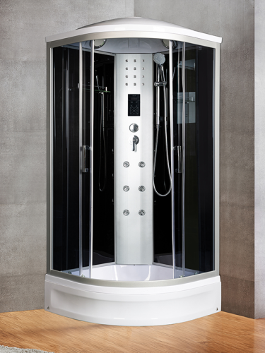 Душевая кабина River DUNAY 10000001452 90х90 четверть круга с крышей ориентация универсальная