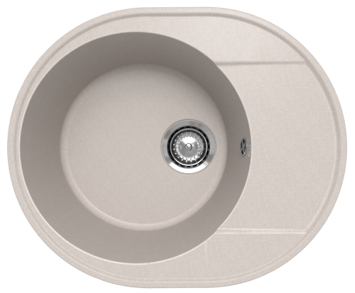 Кухонная мойка Ulgran Quartz Nora 585-10 60х50 цвет бежевый