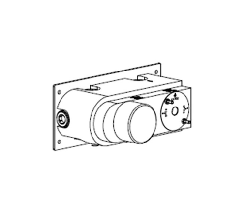 Встраиваемая часть смесителя Carimali W21431CR
