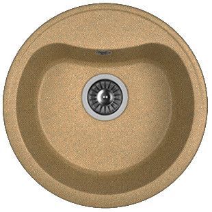 Кухонная мойка Dr.Gans Дора 25.015.B0435.406 45х45 цвет коричневый поверхность матовая