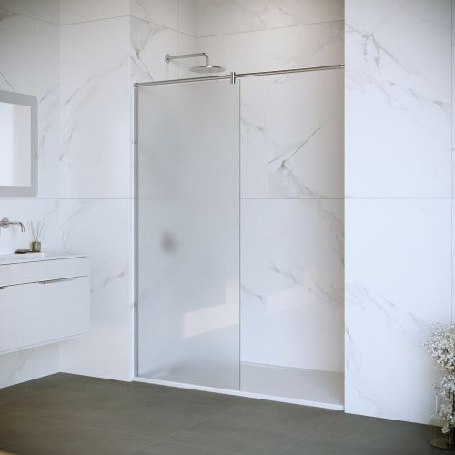 Душевая перегородка RGW Walk In 351003312-21 120х195 стекло матовое профиль хром