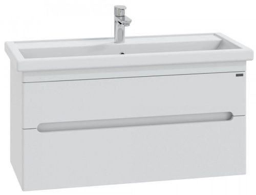 Тумба под раковину СанТа Лондон 224040 100х40 подвесная цвет белый