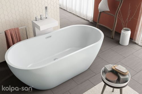 Ванна акриловая Kolpa-San DALIA 561140 170х80 отдельностоящая овальная с ножками