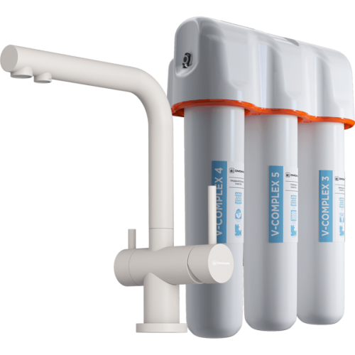 Смеситель для кухни Omoikiri Nagano-P 4216.8028P на мойку бежевый