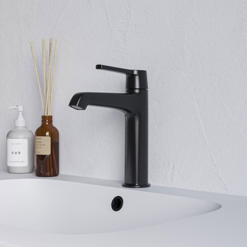 Смеситель RGW Shower Panels 511405301-04 на раковину черный