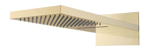 Верхний душ Boheme Fusion 419-2-G 25х55 золото